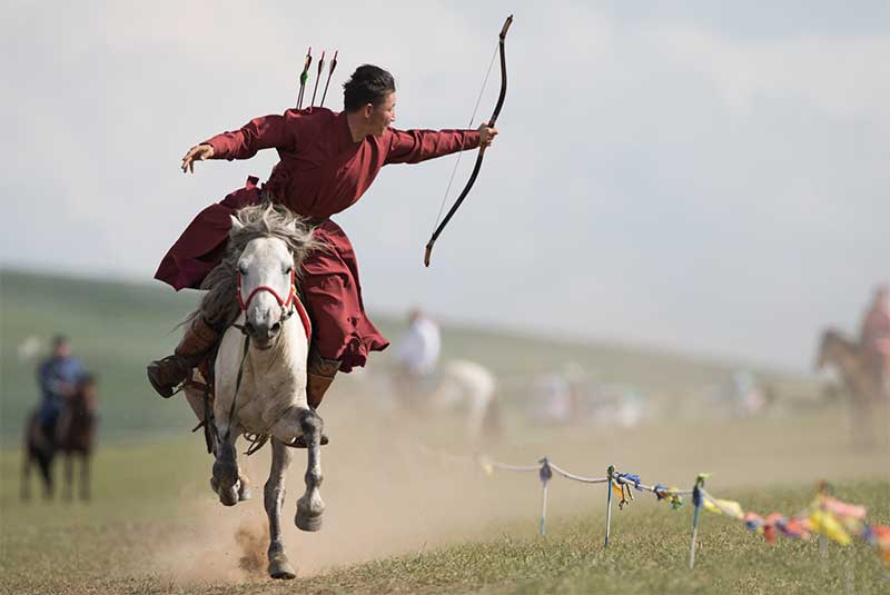 Horseback Archery in the Mongol Empire